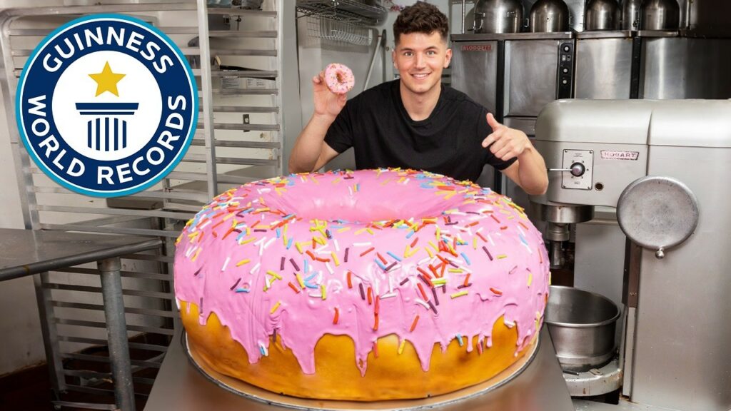 Worlds Largest Donut Sets Official World Record